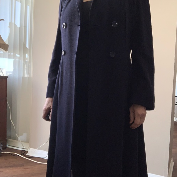 Vintage wool coat dress. - Picture 9 of 12